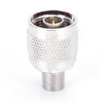 thumbnail image 1 of Male Pin Adapter F Female Signal Adapter For RF Signal Conversion Stable Performance In Line With Specifications, 1 of 7