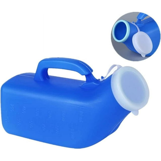 1200 ML Portable Male Urinal Bottle, Ideal for Hospital, Travel