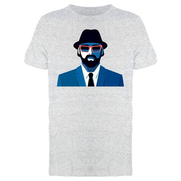 Male Portrait T-Shirt Men -Image by Shutterstock, Male Small