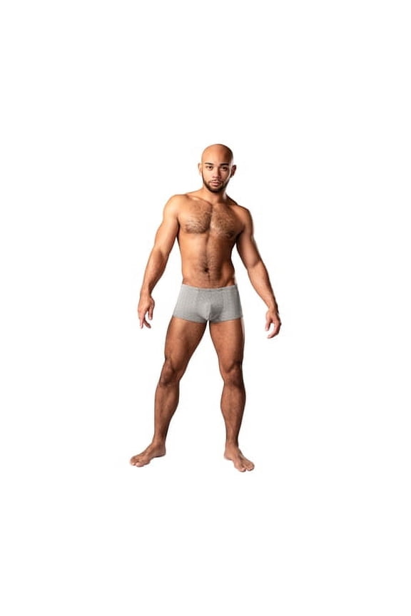 Male Power Labyrinth Mini Short Grey Weave L