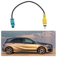 thumbnail image 1 of Male RCA for Mercedes Comand Reverse Camera Retention Cable Radio Adaptor, 1 of 7