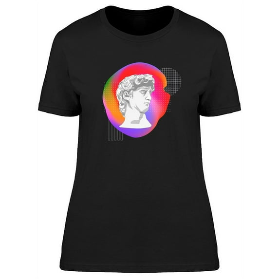 Male Sculpture Radiant Colors T-Shirt Women -Image by Shutterstock, Female x-Large