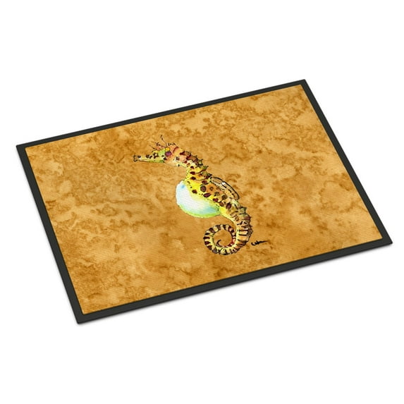 Male Seahorse Door Mat
