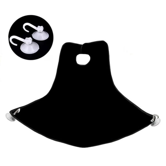 Male Shaving Apron Beard Catcher Cape Care Bib Face Shaved Hair Adult Bibs Shaver Cleaning Hairdresser for Man Clean Apron Gift