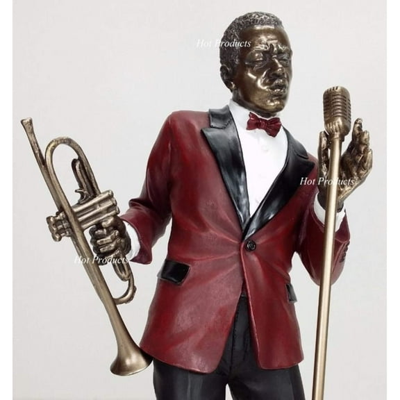 Male Singer Statue Sculpture Figurine - Jazz Band Collection