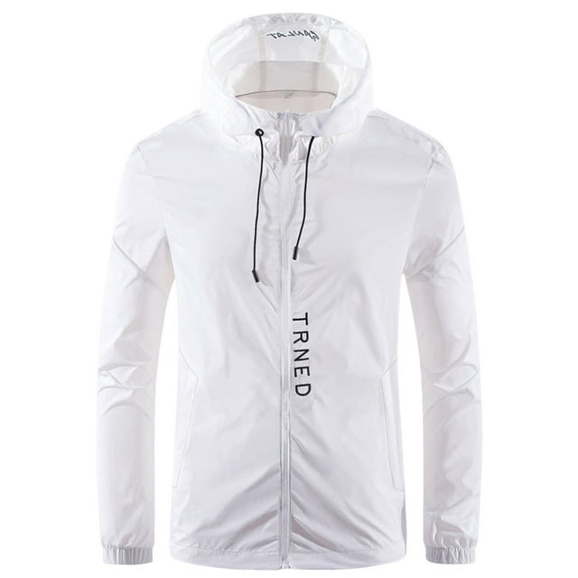 Male Spring And Summer Sunscreen Ice Silk Thin Long Sleeved Zipper ...