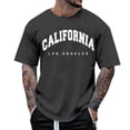 thumbnail image 1 of Male Summer Beach Little Tree Print T-Shirt Short Sleeve O-Neck Tops - Polyester, Casual/Travel/Daily - Lightweight, Wicking Comfort, 1 of 4