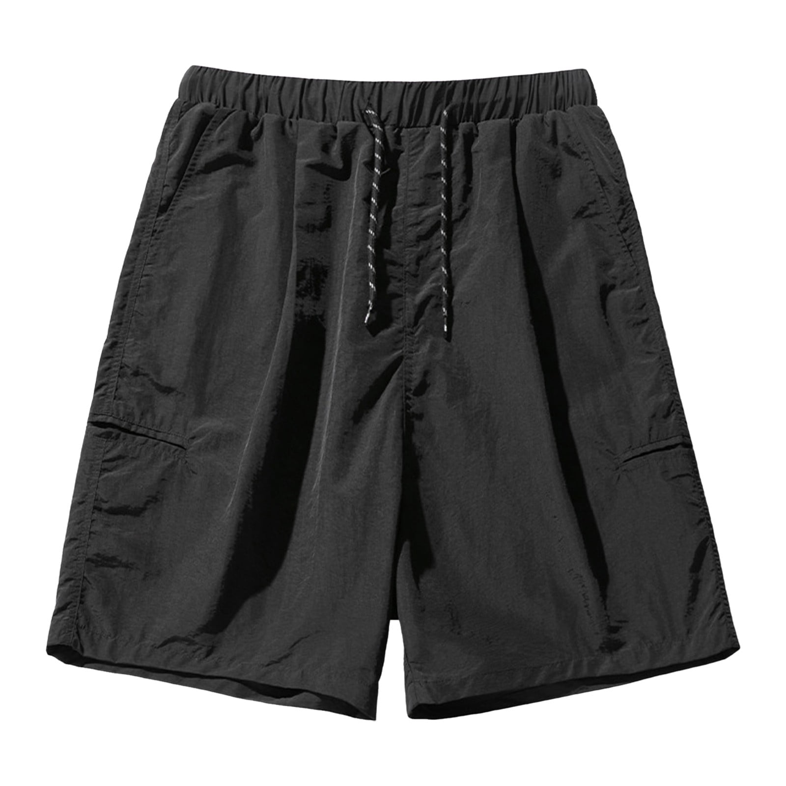 Male Summer Slightly Wrinkled Cargo Shorts Cool Outdoor Quarter Pants male-summer-slightly-wrinkled-cargo-shorts-cool-outdoor-quarter-pants