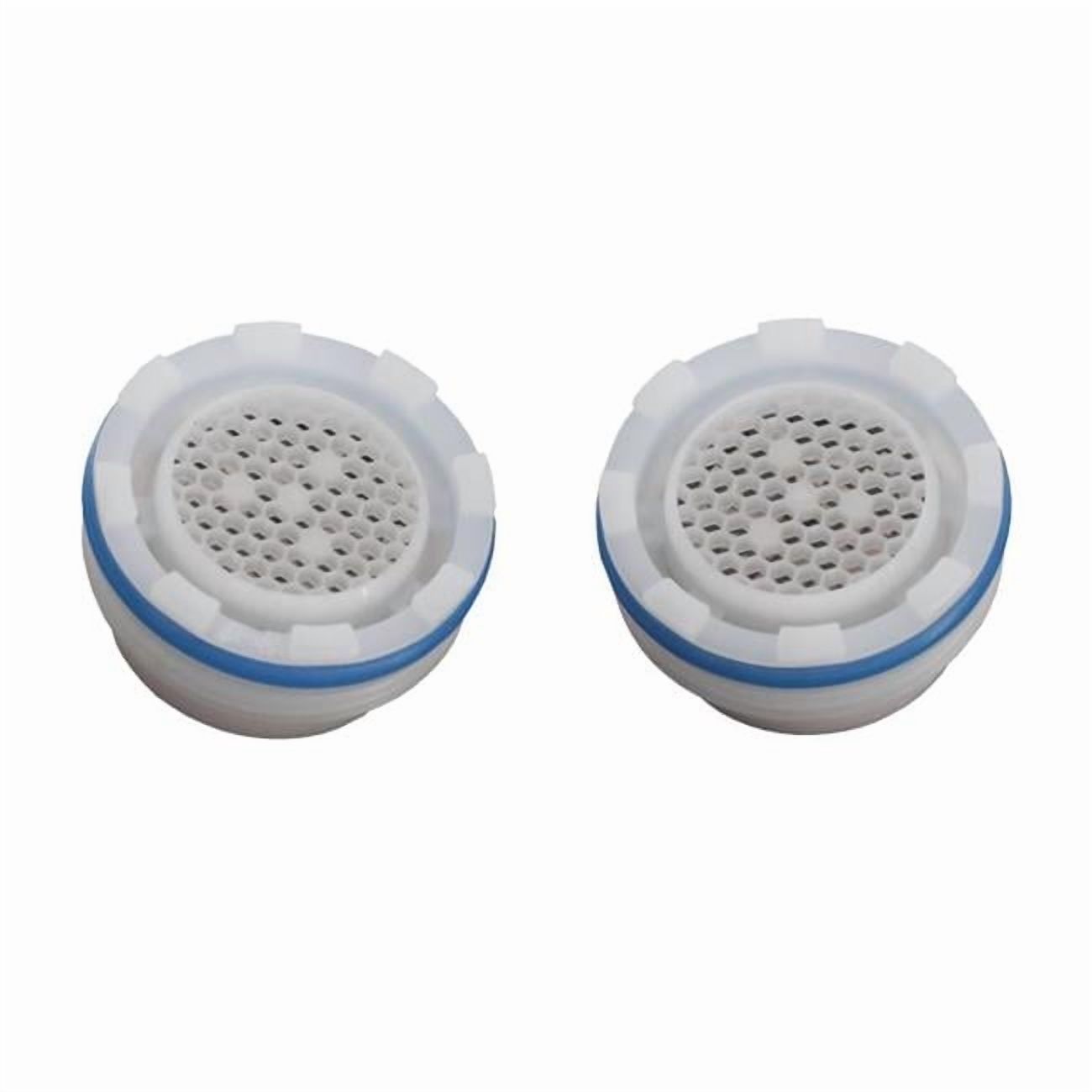 Male Thread Faucet Aerator Insert, White