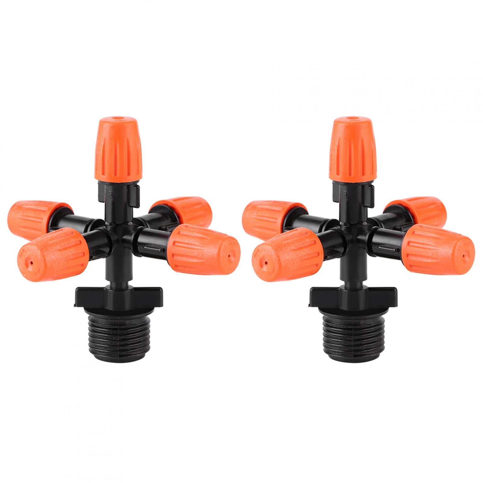 Male Thread G1/2 Garden Adjustable Misting Sprayer Nozzle Micro Drip