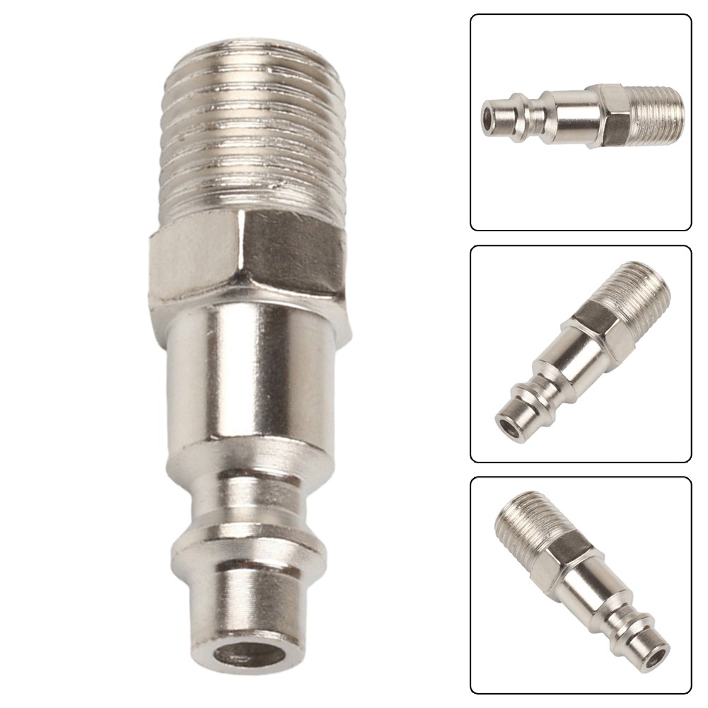 Male Thread Plug Adapter Air Hose Fittings NPT 1/4INCH
