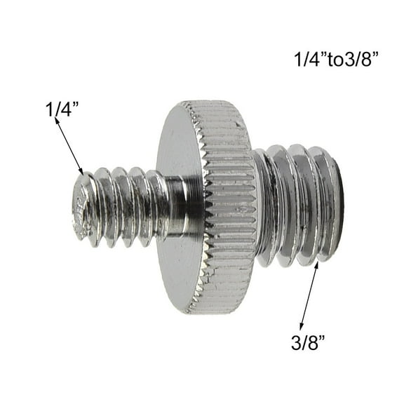 Male To Male Threaded Screw Adapter For Camera Tripod Stand Camera Accessories