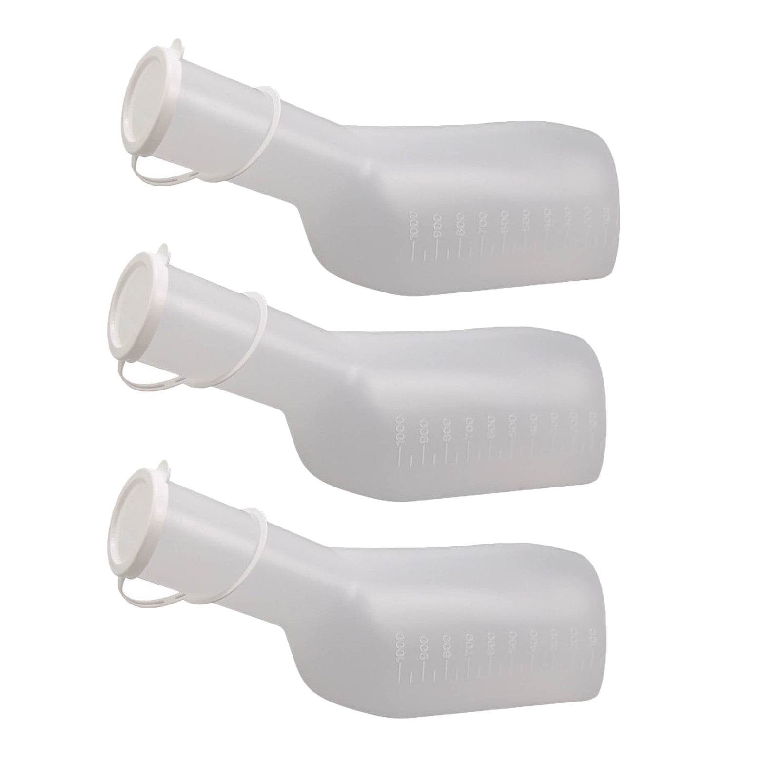 Male Urinal Spill Proof Portable 32 oz / 1000 ml Bedside Urinal Bottle