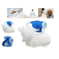 thumbnail image 1 of Male Urinal with Hose, Bedside Portable Urinal, Leak Proof Plastic Pee Bottle for Men, Senior Care, Travel Urinal, 2000ml, White, 1 of 5