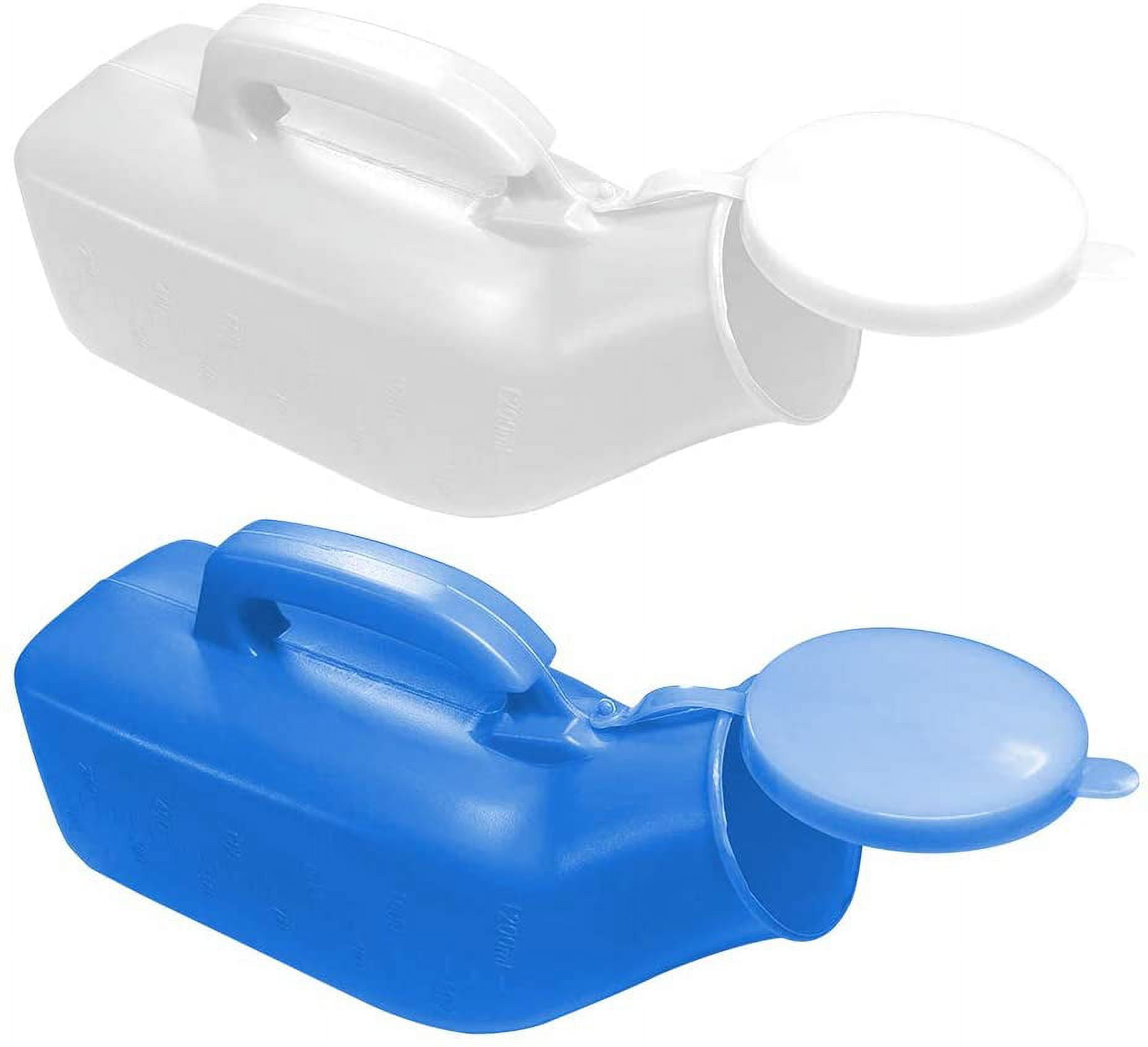 Male Urinals for Men Thick Firm Portable Urinal, Urine Collection for Hospital, Incontinence