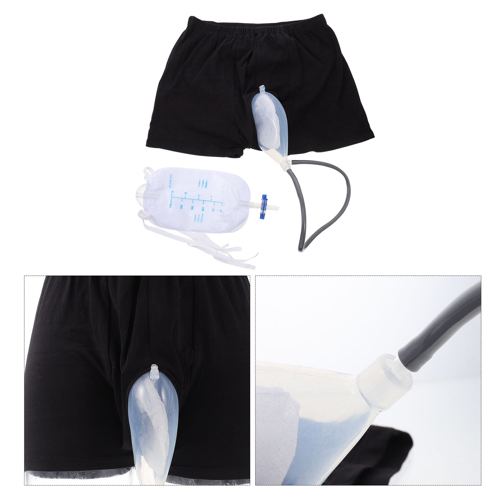 Male Urinals Underwear 1 Set Incontinence Underwear with Urine