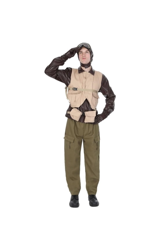 Male WW2 Fighter Pilot Adult Costume - Standard Male