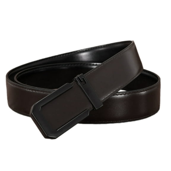 Male Waistband Leather Belt for Men Adjustable Waistband Suitable for All Ages and Styles