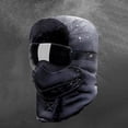 thumbnail image 1 of Male Winter Cycling Thick Velvet Warm Windproof Lei Feng Hat Hat Winter State Trooper Hat Men Winter Hats Winter Trooper Trapper Hat Trapper Hat Leather Trooper Trapper Hat Plain Hats Womens Mad Hat, 1 of 3