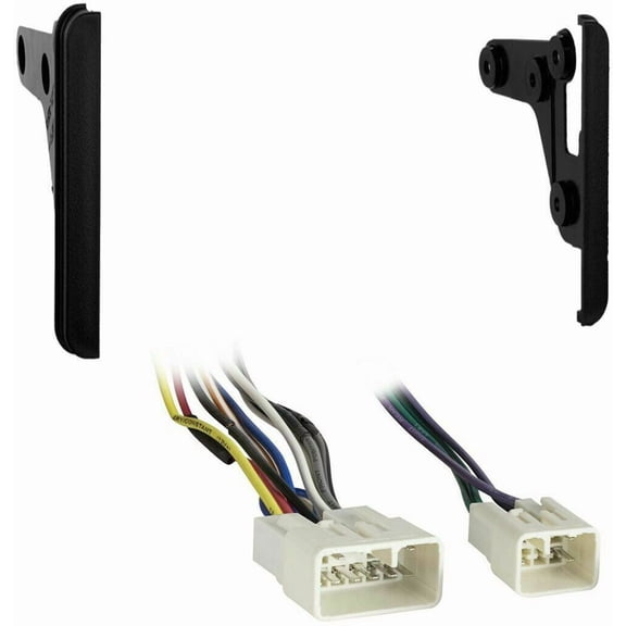 Fits Toyota FJ Cruiser 2011-2014 Double DIN Harness Radio Install Dash Kit