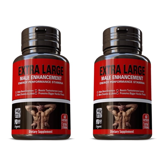 Male XL Advanced Men Capsules Maximum Strength Mens Support Supplement 120 Capsules - 2 Pack