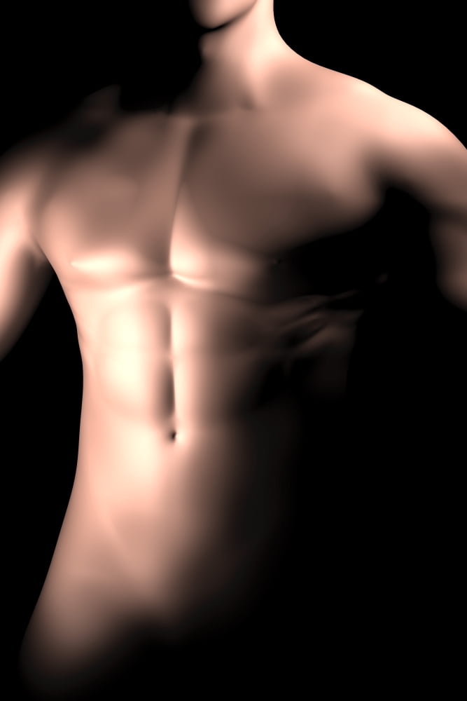 Male body waist up Canvas Art - Stocktrek Images (24 x 35)