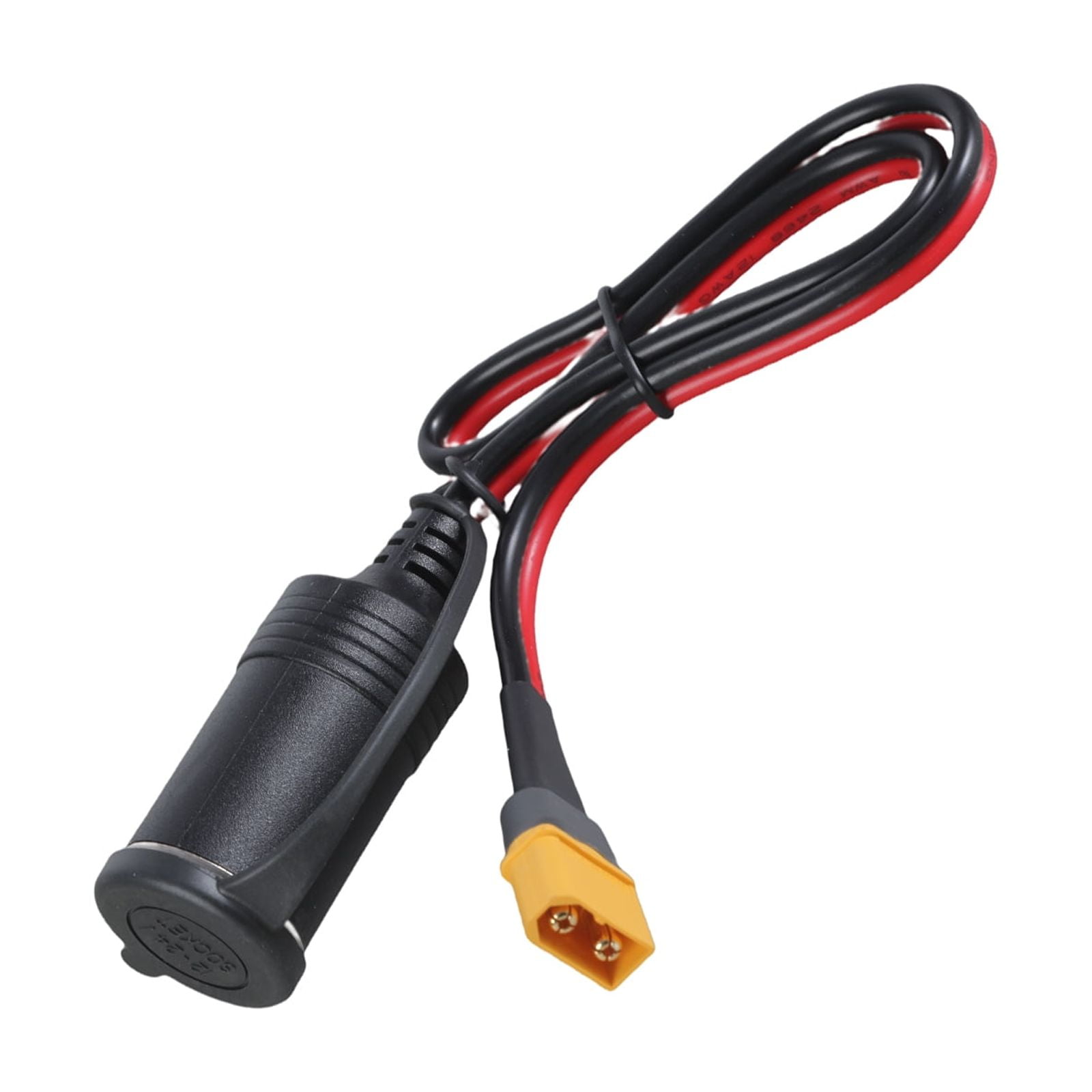 Male to Car Socket Adapter Cord Line 30Amp Car Outlet Female Connector ...