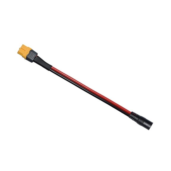 Male to DC5521 DC5.5x2.1mm Power Cable for FPV Goggles and Renewable Energys Applications