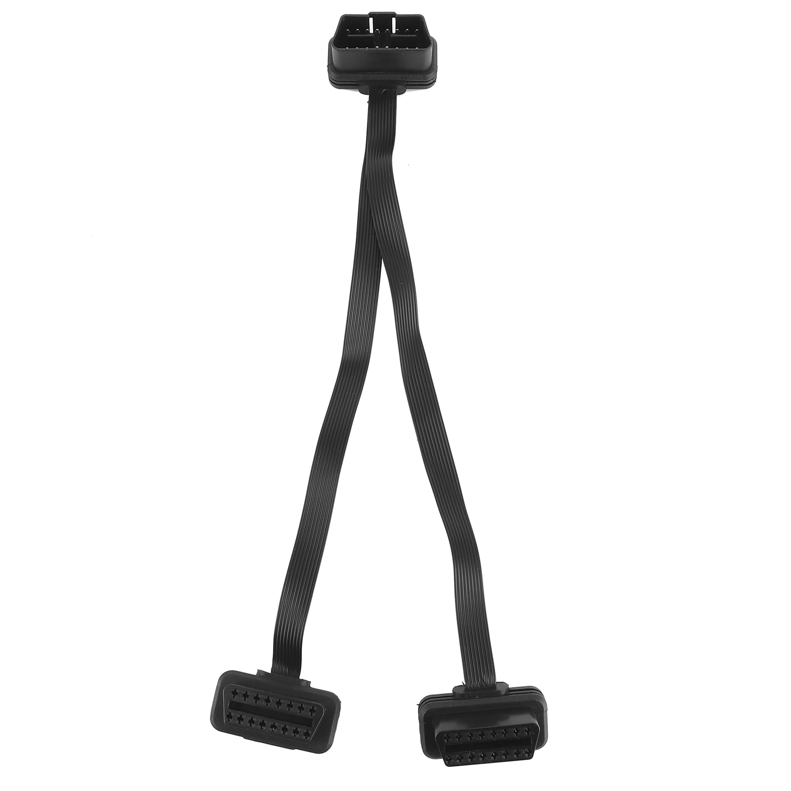 Male to Dual Female Y Splitter, 0.3M Straight Adapter for Car ...