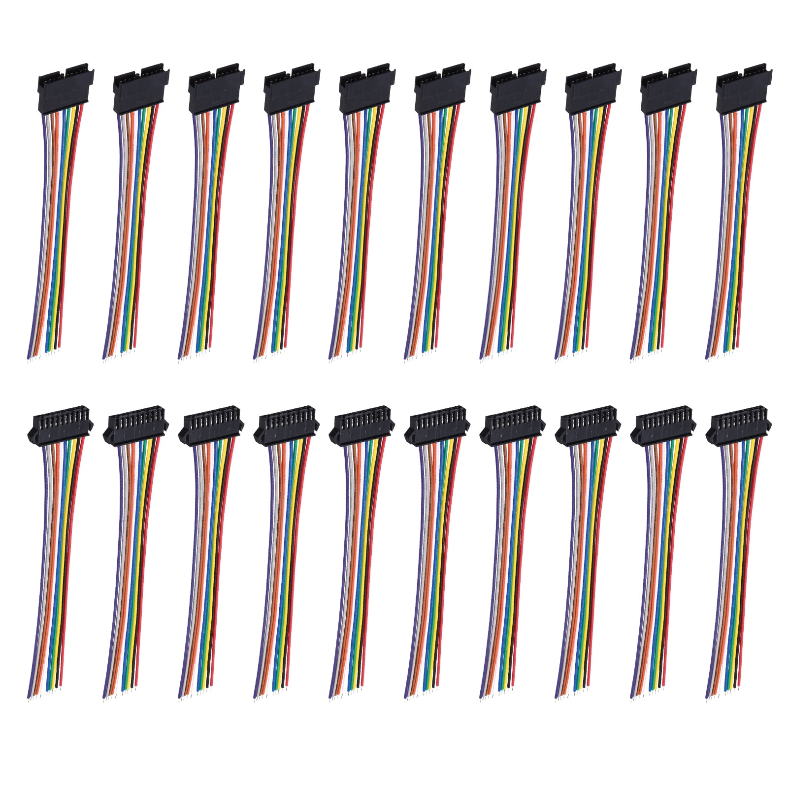 3x 40-poliges Jumper Kabel Set, 20cm, Male-Male, Stecker-Stecker – Für Arduino, Raspberry Pi & Breadboard