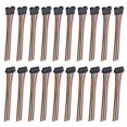 thumbnail image 2 of Uxcell XH Female To Female 9 Pin Breadboard Jumper Wire 2.54mm Pitch Ribbon Cable 20cm Length 2 of 11