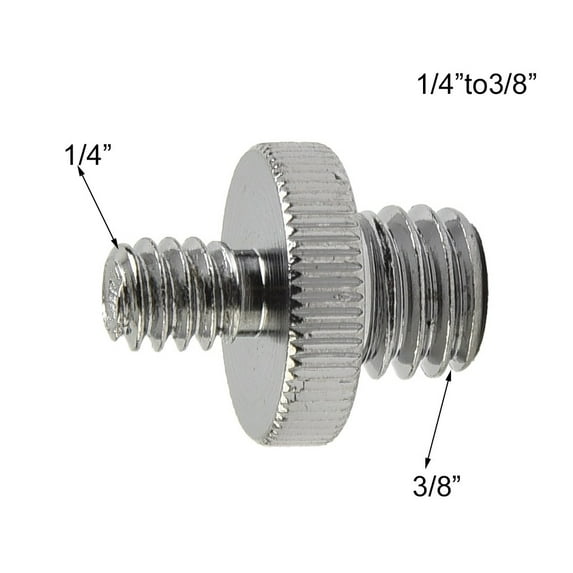Male to Male Threaded Screw Adapter for Camera Tripod Stand Camera Accessories