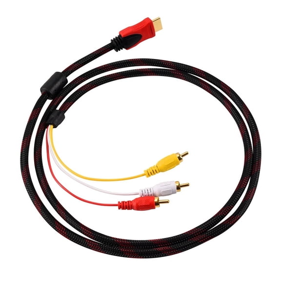 Male to Video Audio AV Cable Adapter for for One ,Newest