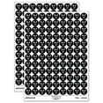 thumbnail image 1 of Male with Stroke and Female Sign Transgender Gender Symbol 200+ Round Stickers - Black - Gloss Finish - 0.50" Size, 1 of 3