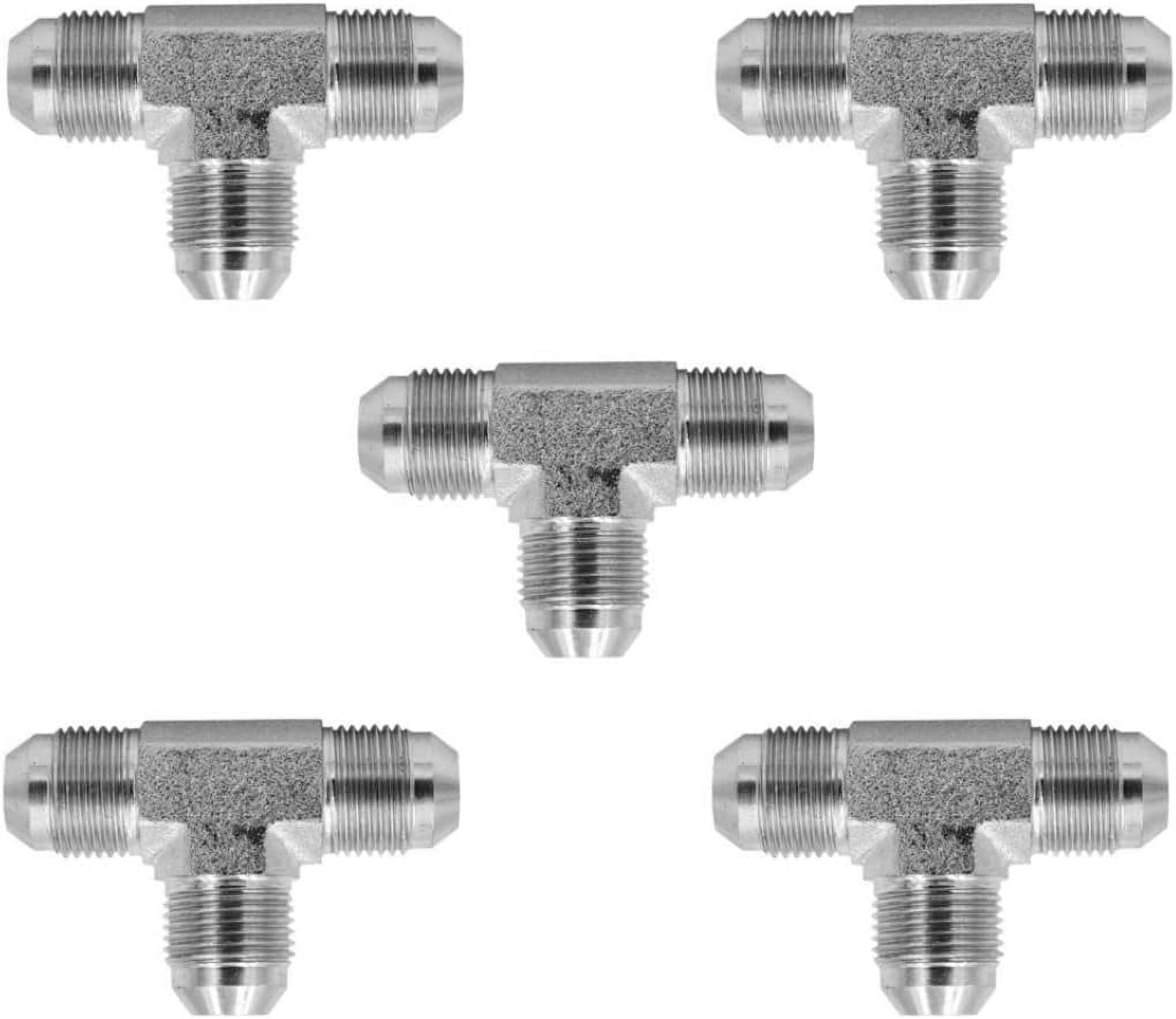 Male x Male x Male Tube Union Tee Joiner Corner/Elbow Hydraulic Fitting