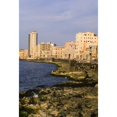 thumbnail image 1 of Malecon, Waterfront in Old City of Havana, Cuba Poster Print by Greg Johnston (12 x 17), 1 of 1