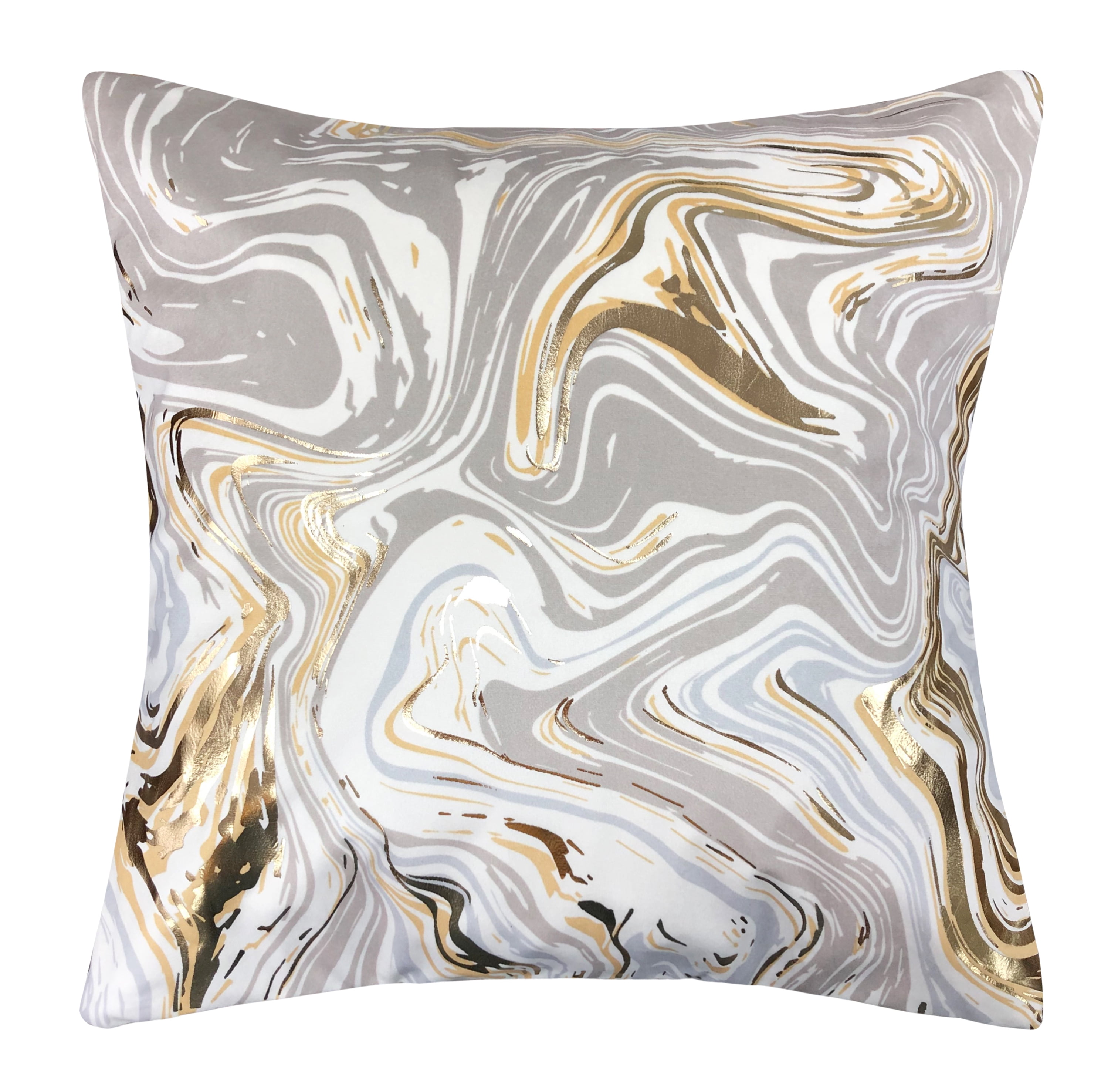 Malee Marble Pillow Silver