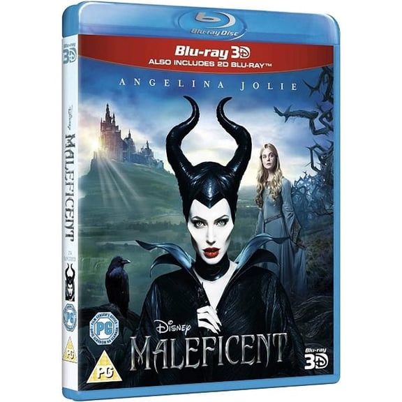 Maleficent (3D & 2D) [ Blu-Ray, Reg.A/B/C Import - United Kingdom ]