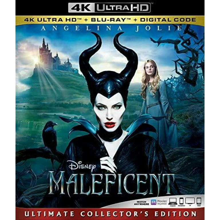 Disney's Maleficent: Live Action Blu-ray, 4K Ultra HD, Kids