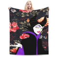 thumbnail image 1 of Maleficent Blanket Cozy Warm Flannel Throw Blanket for Living Room Bedroom Bed Sofa Car, All Seasons Fleece Blankets Gifts for Kids Teens Adults 40"X30", 1 of 8