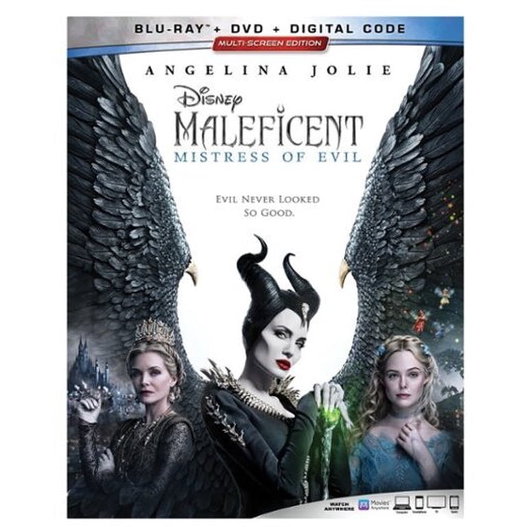 Maleficent: Mistress of Evil Blu-ray + DVD + Digital Code, PG