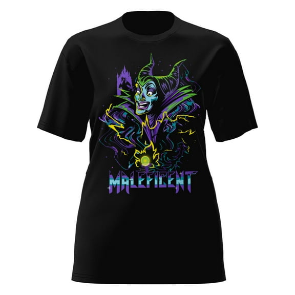Disney Maleficent Adult Ladies Tee Shirt, S-XXL