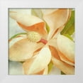 thumbnail image 1 of Malek, Honey 12x12 White Modern Wood Framed Museum Art Print Titled - Vintage Magnolia I, 1 of 4