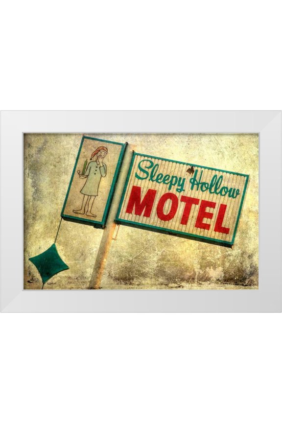 Malek, Honey 14x11 White Modern Wood Framed Museum Art Print Titled - Vintage LA X