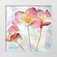 thumbnail image 1 of Malek, Honey 15x15 White Modern Wood Framed Museum Art Print Titled - Pink Hyacinth IV, 1 of 4