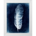 thumbnail image 1 of Malek, Honey 19x24 White Modern Wood Framed Museum Art Print Titled - Inverted Feather VI, 1 of 4