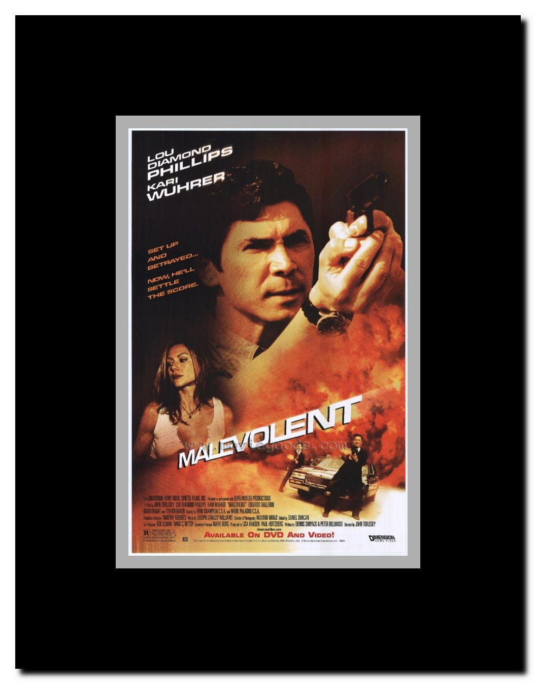 Malevolent Framed Movie Poster