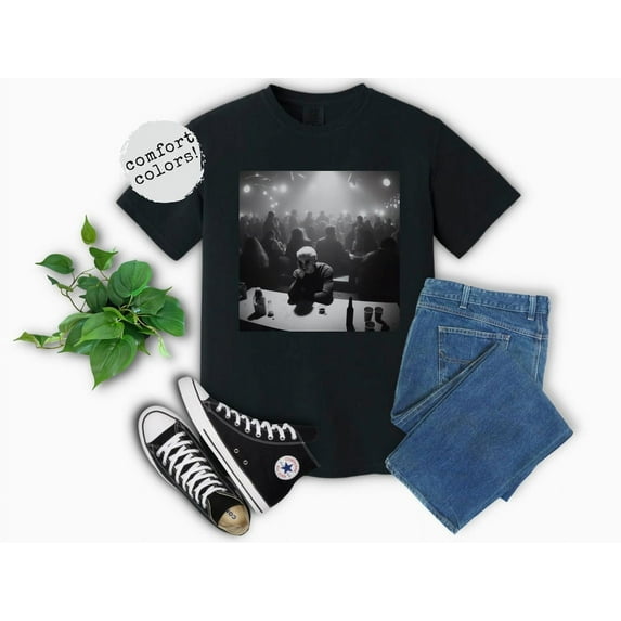 Malfoy Sitting at Bar Alone Comfort Colors T-Shirt Harry Potter Meme Wizarding Fan Shirt Potterhead Christmas Birthday Gift Potter Book Funny 90s Vintage, White Color, Size S