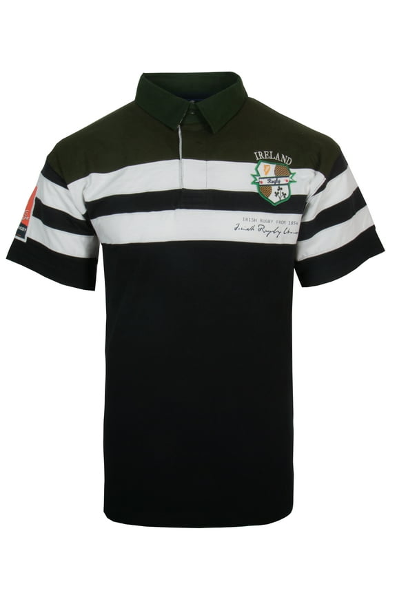 Men's Ireland Rugby Short Sleeved Shirt 100% Cotton