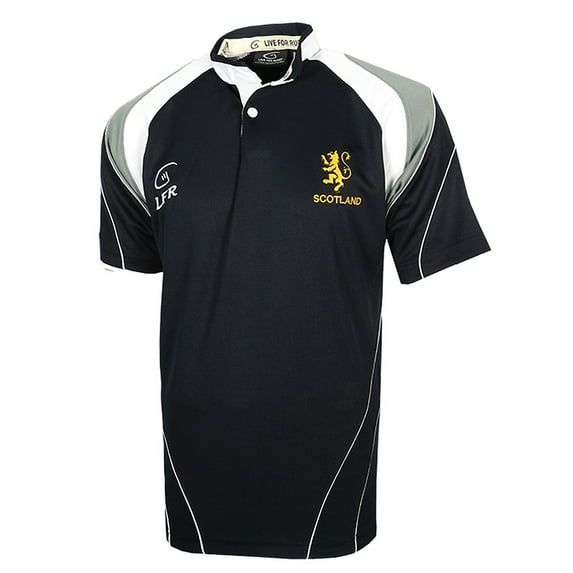 Malham Scotland Rampant Lion Breathable Rugby Shirt